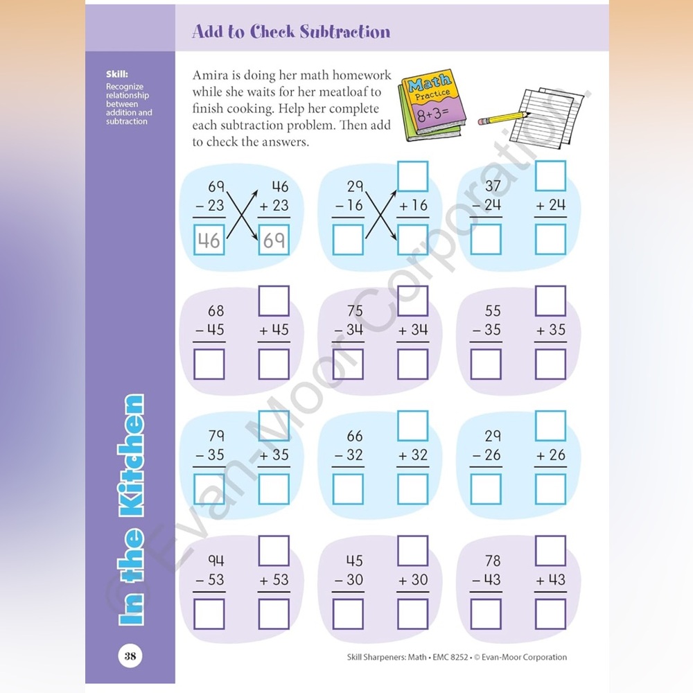Evan Moor Math workbook bundle - Picture 16 of 16